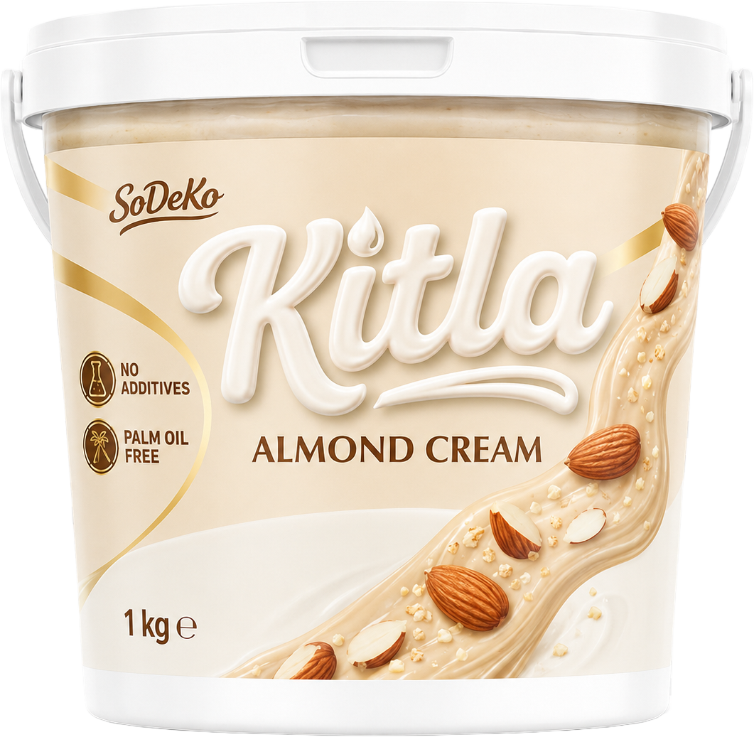 Kitla | Plain Almond Cream - 1 kg